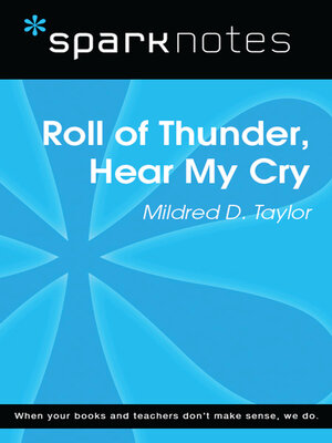 cover image of Roll of Thunder, Hear My Cry (SparkNotes Literature Guide)